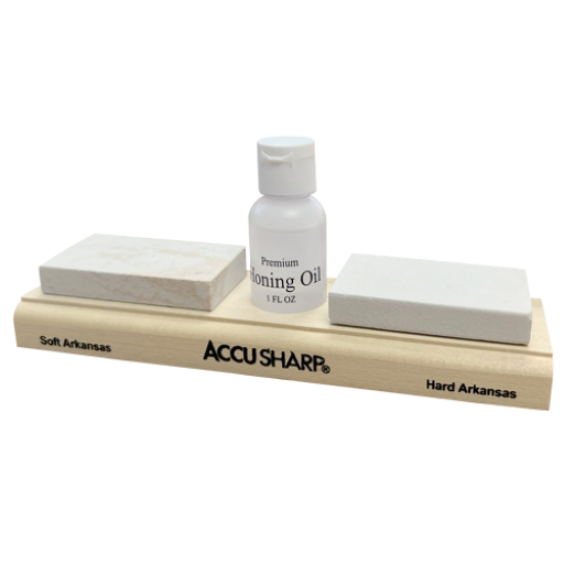 ACCUSHARP ARKANSAS WHETSTONE COMBO KIT