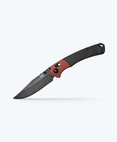 BENCHMADE CROOKED RIVER - BURNT COPPER- BLACK MICARTA