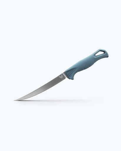 BENCHMADE FISHCRAFTER - DEPTH BLUE - 5" TRAILING POINT 