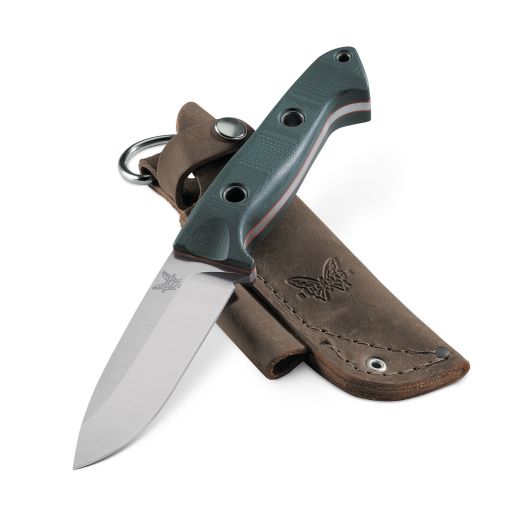 BENCHMADE BUSHCRAFTER - GREEN
