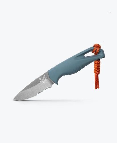 BENCHMADE - MINI ADIRA - DEPTH BLUE - SERRATED 