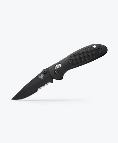 BENCHMADE MINI-GRIPTILIAN - BLACK GRIVORY 