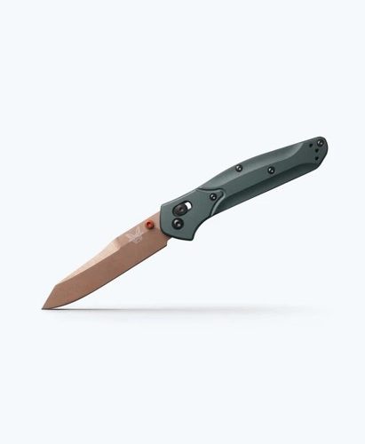 BENCHMADE OSBORNE - TAIGA GREEN- REVERSE TANTO 