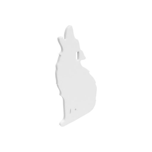 BIRCHWOOD HOWLING COYOTE TARGET PLATE 