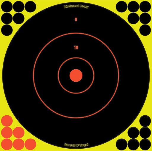 BIRCHWOOD SHOOT-N-C 12" BULL'S-EYE