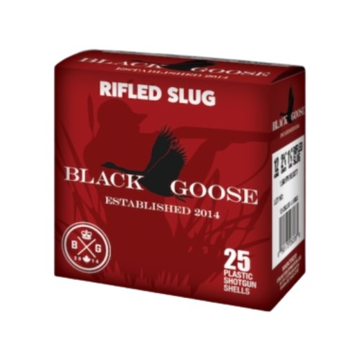 BLACK GOOSE 12 GA 2.75" 1 1/8 OZ RIFLED SLUG 