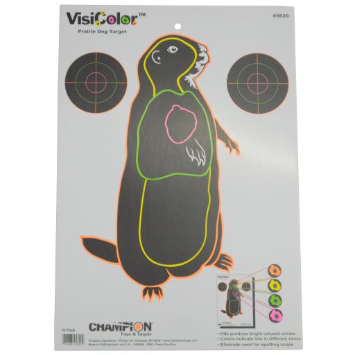 CHAMPION VISICOLOR PRAIRIE DOG TARGET