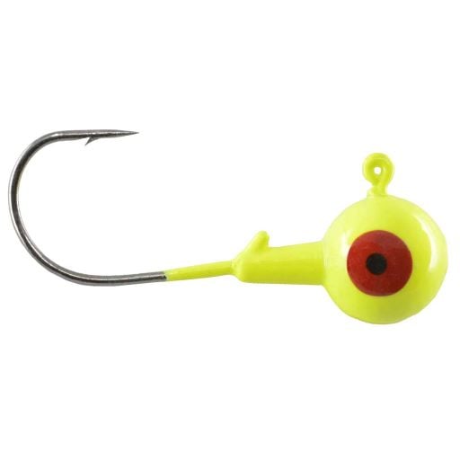 CHUBBS LURES 1/4OZ ROUND JIG LUMINESCENT