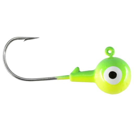 CHUBBS LURES ROUND JIG 1/4 OZ - CHARTREUSE