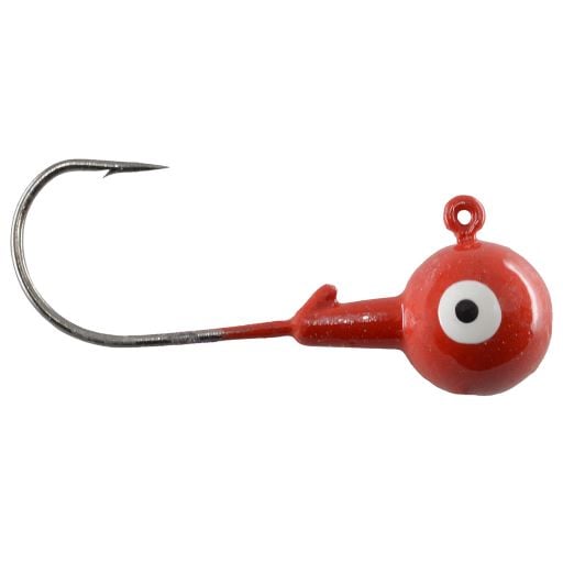 CHUBBS LURES ROUND JIG 3/8 OZ - FLOR. ORANGE
