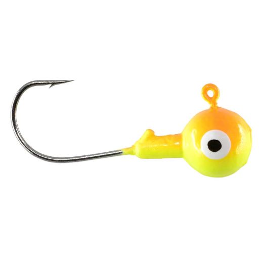CHUBBS LURES ROUND JOG 3/8 OZ - CHARTREUSE/ORANGE