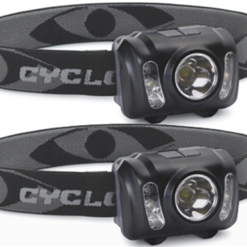CYCLOPS 210 LUMENS HEAD LAMP - 2 PACK
