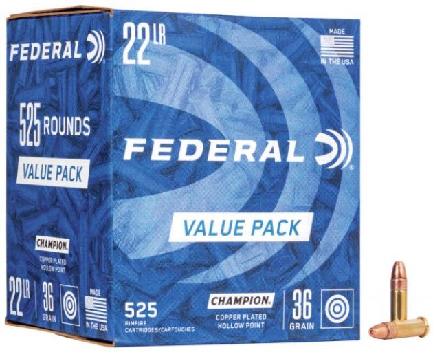 FEDERAL 22LR CHAMPION BULK OPTIONS