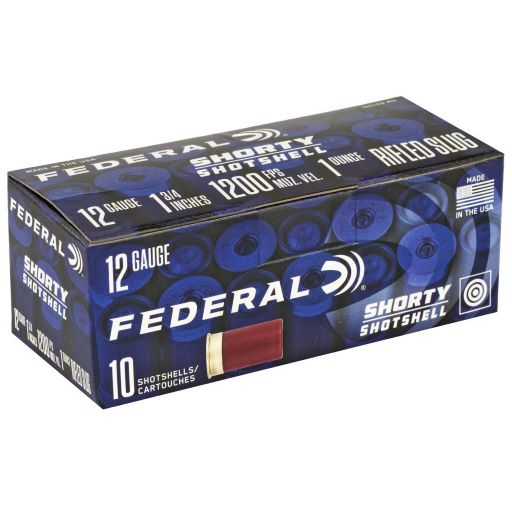 FEDERAL SHORTY RIFLED SLUG 12 GA 