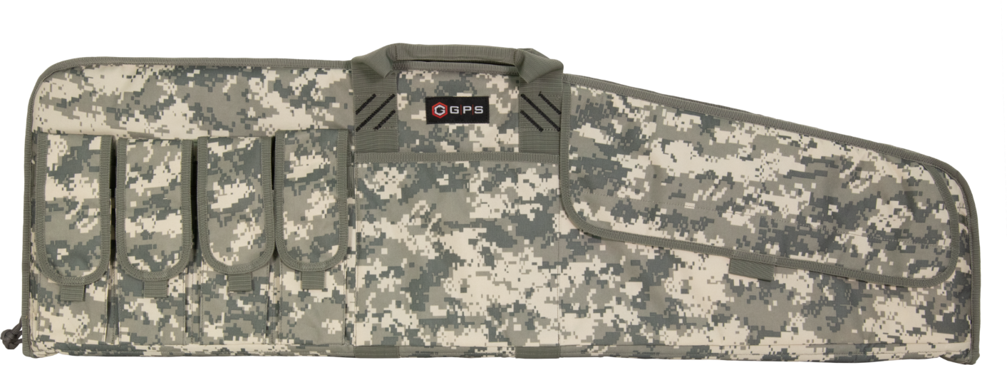 GPS 55" DOUBLE GUN CASE- CAMOUFLAGE