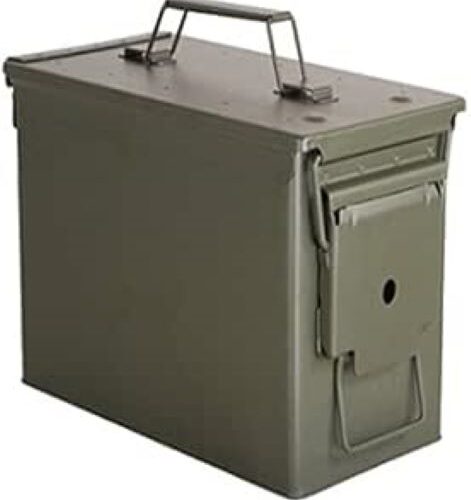 GREEN MILITARY GRADE AMMO BOX