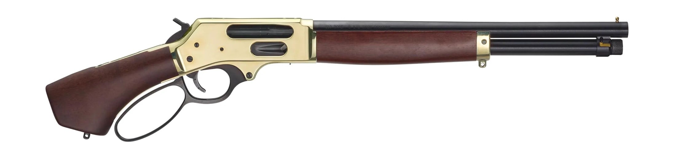 HENRY LEVER ACTION BRASS AXE .410 BORE