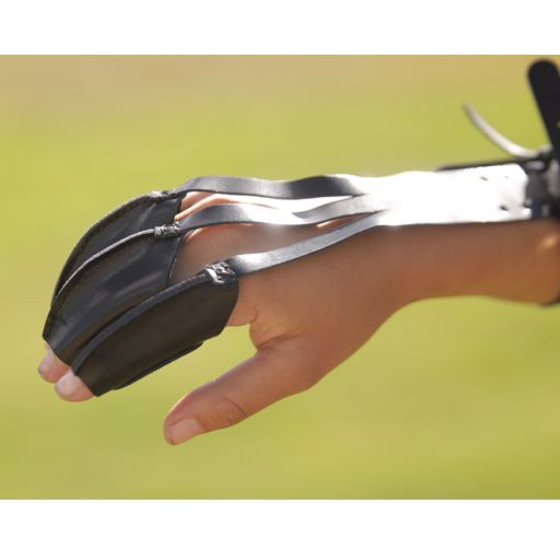HME 3 FINGER ARCHERY GLOVE - MEDIUM 