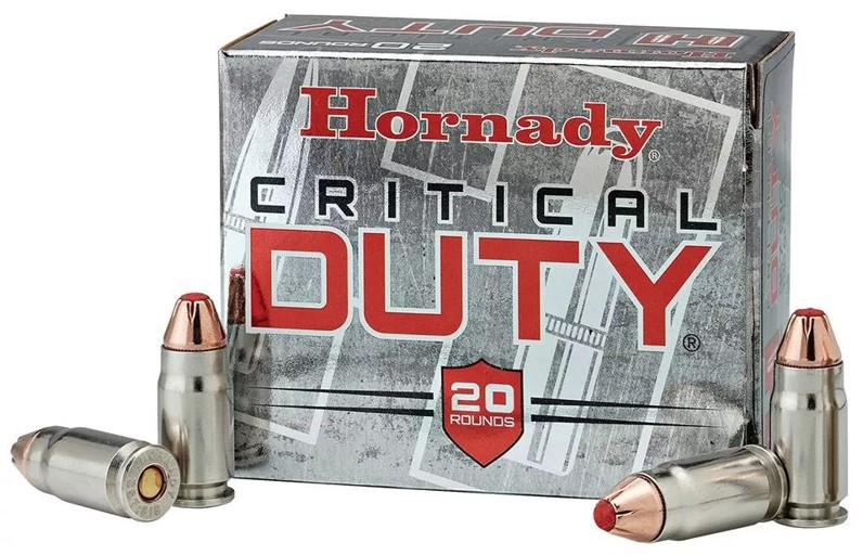 HORNADY 9MM LUGER CRITICAL DUTY PISTOL 