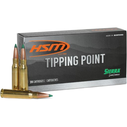 HSM TIPPING POINT SIERRA GAME CHANGER 6.5 CREEDMOOR 130 GR