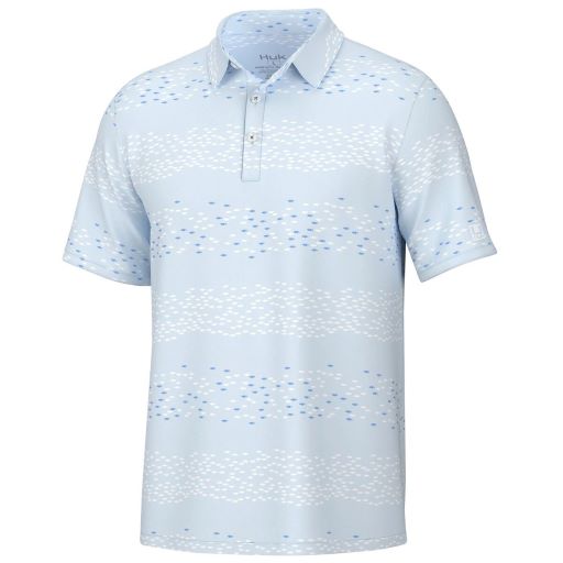HUK UP STREAM PURSUIT POLO SHORT SLEEVE 