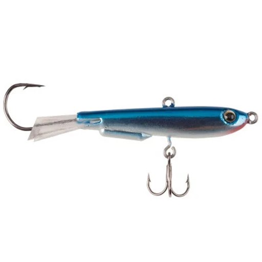 JOHNSON JOHNNY DARTER RATTLES - CHROME BLUE 