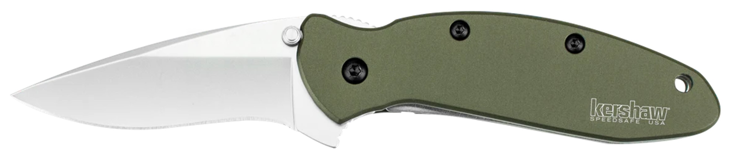 KERSHAW SCALLION - OLIVE