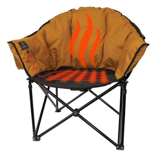 KUMA LAZY BEAR HEATED CHAIR - SIERRA/BLACK 