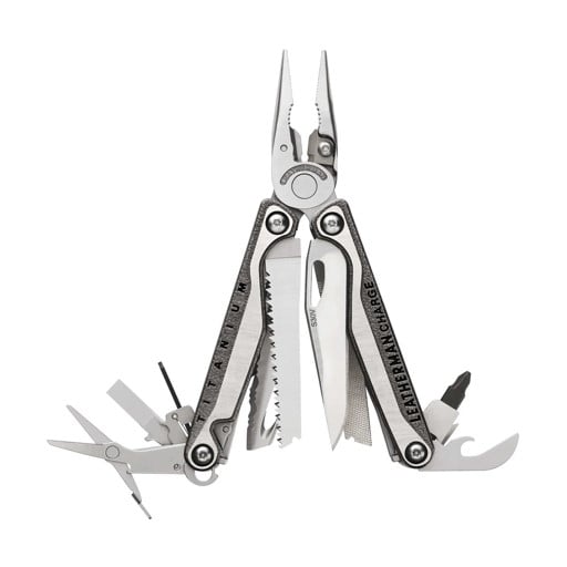 LEATHERMAN CHARGE PLUS TTI - STAINLESS STEEL