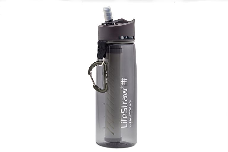 LIFESTRAW GO WATER BOTTLE WITH FILTER  - GREY