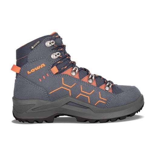 LOWA KODY EVO GTX MID JUNIOR 640050 - STEEL BLUE/ORANGE 