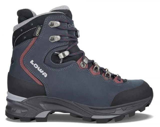 LOWA WOMEN'S MAURIA GTX - DARK BLUE/BURGUNDY