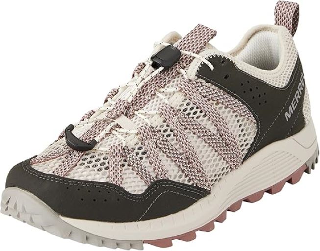 MERRELL WOMEN'S WILDWOOD AEROSPORT - OYSTER/BURLWOOD