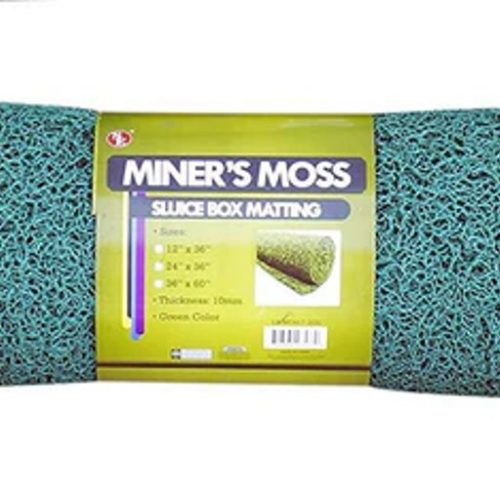MINER'S MOSS SLUICE BOX MATTING - GREEN
