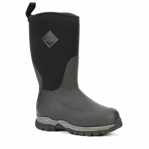 MUCK KID'S RUGGED II - BLACK/BLACK