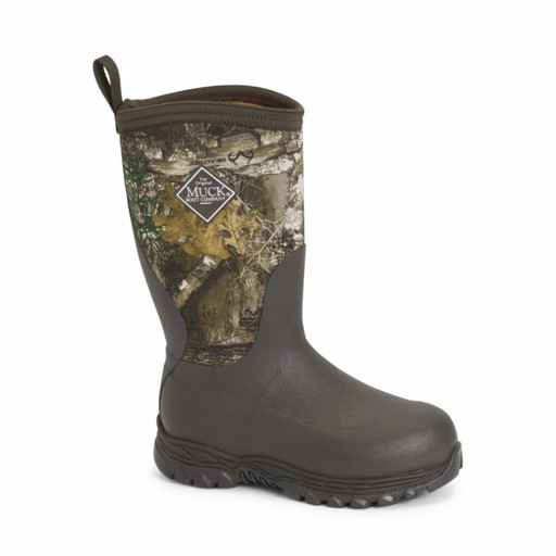 MUCK KID'S RUGGED II - BLACK/REAL TREE 