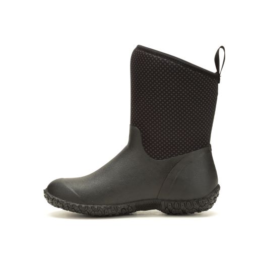 MUCK WOMENS MUCKSTER II MID - BLACK/ROSE PRINT - Image 2
