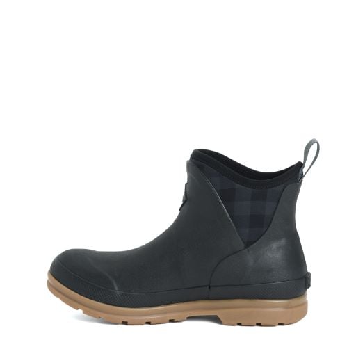 MUCK WOMENS ORIGINAL ANKLE - BLACK PLAID - Image 2