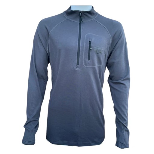 OFF THE GRID BASE MERINO 1/4 ZIP LONG SLEEVE 