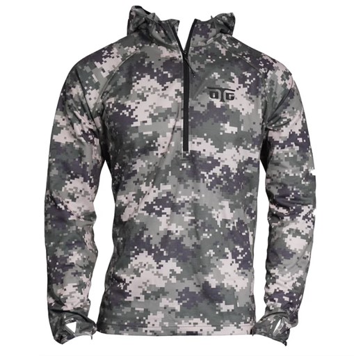 OFF THE GRID MID MERINO 1/4 ZIP HOODIE