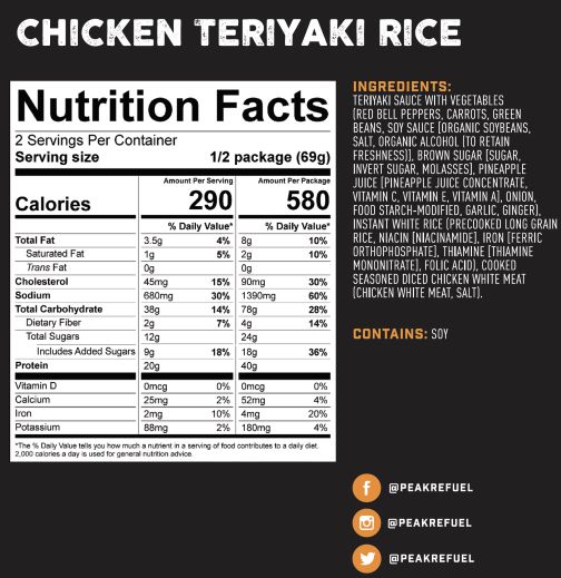 PEAK CHICKEN TERIYAKI RICE - Image 2