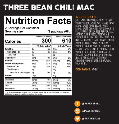 PEAK THREE BEAN CHILI MAC - Image 2