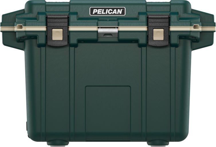 PELICAN 50Q ELITE COOLER - HUNTER GREEN/TAN