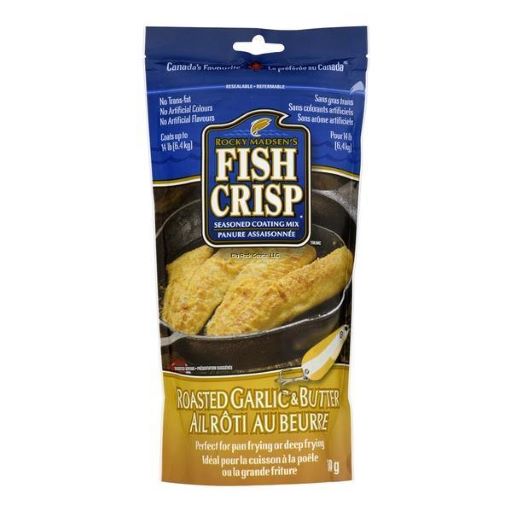 ROCKY MADEN'S FISH CRISP - ROASTED GARLIC & BUTTER