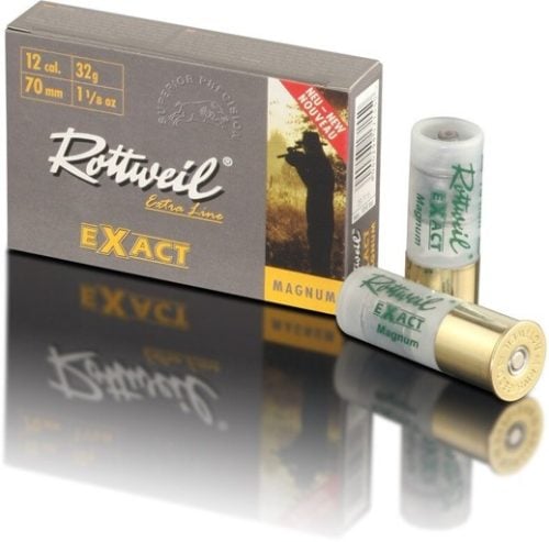 ROTTWEIL EXACT SLUG 12 GA 2.75" 1 1/8 OZ 