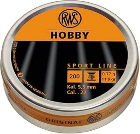 RWS HOBBY .177 - 200 AIRGUN PELLETS 