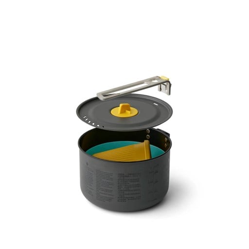 SEA TO SUMMIT FRONTIER ULTRALIGHT 1.3L POT COOK SET - 3 PIECE - Image 2