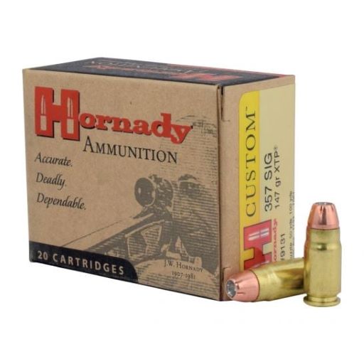 HORNADY 357 SIG 147GR XTP