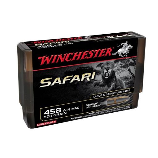 WINCHESTER SAFARI 458 WIN 500GR PARTITION