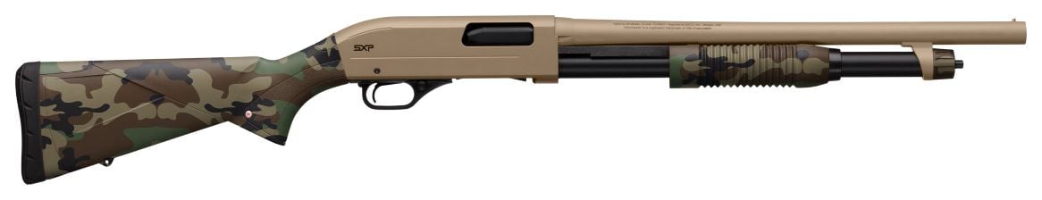 WINCHESTER SXP DEFENDER WOODLAND FDE